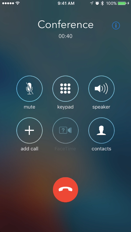 record 3-way conference calls on iPhone